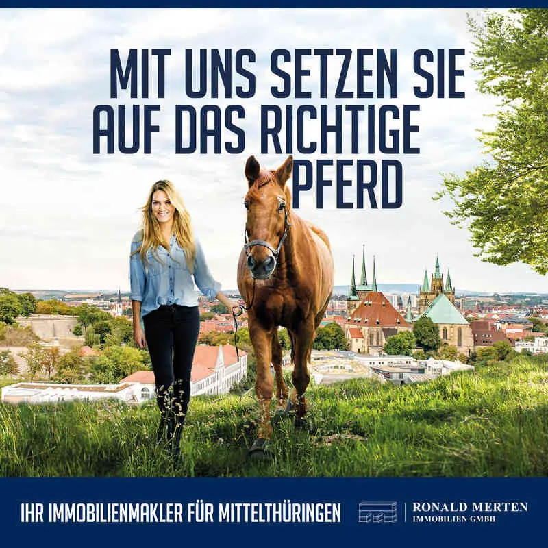 Mit der Ronald Merten Immobilien GmbH setzten Sie auf das richtige Pferd!